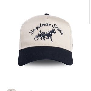 Siegelman Stable - Two tone Khaki/Black Hat - brand new in original box